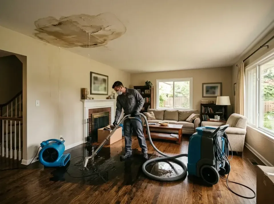 attic-pipe-burst-ceiling-drip-008 — frequently asked questions, Water Damage Restoration & Carpet Care in Loudoun Valley Est…
